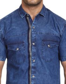 sleeve less indigo shirt edited 1