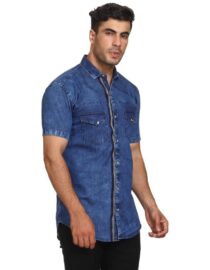 sleeve less indigo shirt edited 5